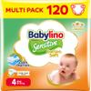 Babylino Sensitive Maxi Size 4, 120 Diapers (7–18 kg) view 1