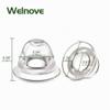 Welnove 4-Pack Nipple Suckers for Correcting Inverted Nipples, Soft Silicone, with Storage Case view 2