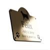 Origin Pet Memorial Plaque, Customizable, Waterproof view 4