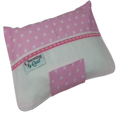 Light Pink STERNE Diaper Pouch, Personalized with Name, for Diapers and Wipes