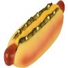 Flamingo 517750 HS Vinyl Hot Dog Mustard, 25 × 8 × 5 cm view 1