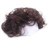 Human Hair Topper, Wavy Toupee, Natural Look, Invisible, 13 x 14 cm, 25 cm, Natural Color No. 1B view 3