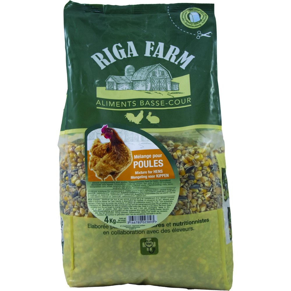 Riga 4 kg Chicken Mix (Packaging may vary)