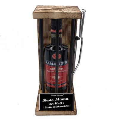 Christmas Gift for Mom: Ramazzotti Iron Reserve Black Edition with Saw, 0.70 L