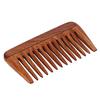 SVATV Handmade Rosewood Detangling Comb for Thick, Curly, and Wavy Hair, Wide-Tooth, Eco-Friendly, Non-Antistatic (S-1) view 2