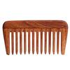SVATV Handmade Rosewood Detangling Comb for Thick, Curly, and Wavy Hair, Wide-Tooth, Eco-Friendly, Non-Antistatic (S-1) view 4