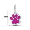 Paw Dog Tag with Engraving for Dogs and Cats view 3