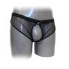 Red Mesh Open-Back Hipster Brief, Size M view 2