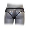 Red Mesh Open-Back Hipster Brief, Size M view 4