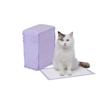 Amazon Basics 40-Pack Disposable Cat Litter Box Liners with Quick-Drying Surface, Purple, Unscented view 1