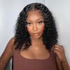 ISEE 150% Density Brazilian Human Hair Lace-Front Wig, Glueless, Black view 2