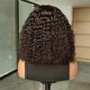 ISEE 150% Density Brazilian Human Hair Lace-Front Wig, Glueless, Black view 4