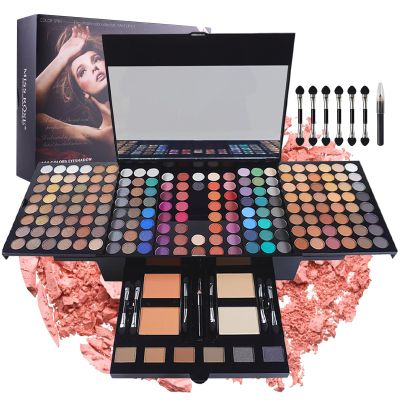 CHSEEO Makeup Gift Set with Makeup Case for Face, Eyes and Lips #5