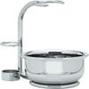 Glossy Shaving Set Holder with Soap Dish, ERBE Premium Design NEW YORK Series view 1