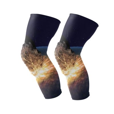 MONTOJ Meteorite Fall Flex Compression Knee Brace for Meniscus Tears, Arthritis, and Fast Recovery