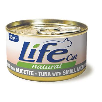 Life Cat Natural Tuna with Alicette, 85g Can