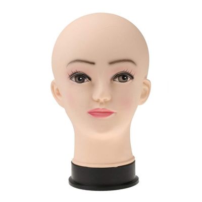 Backbayia Mannequin Head Display Stand for Wigs, Hats, Caps and Glasses, Women