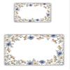 50x Blue Summer Flower Mix, 2 Sizes, Kosmetex Stickers for Bottles and Tins view 1