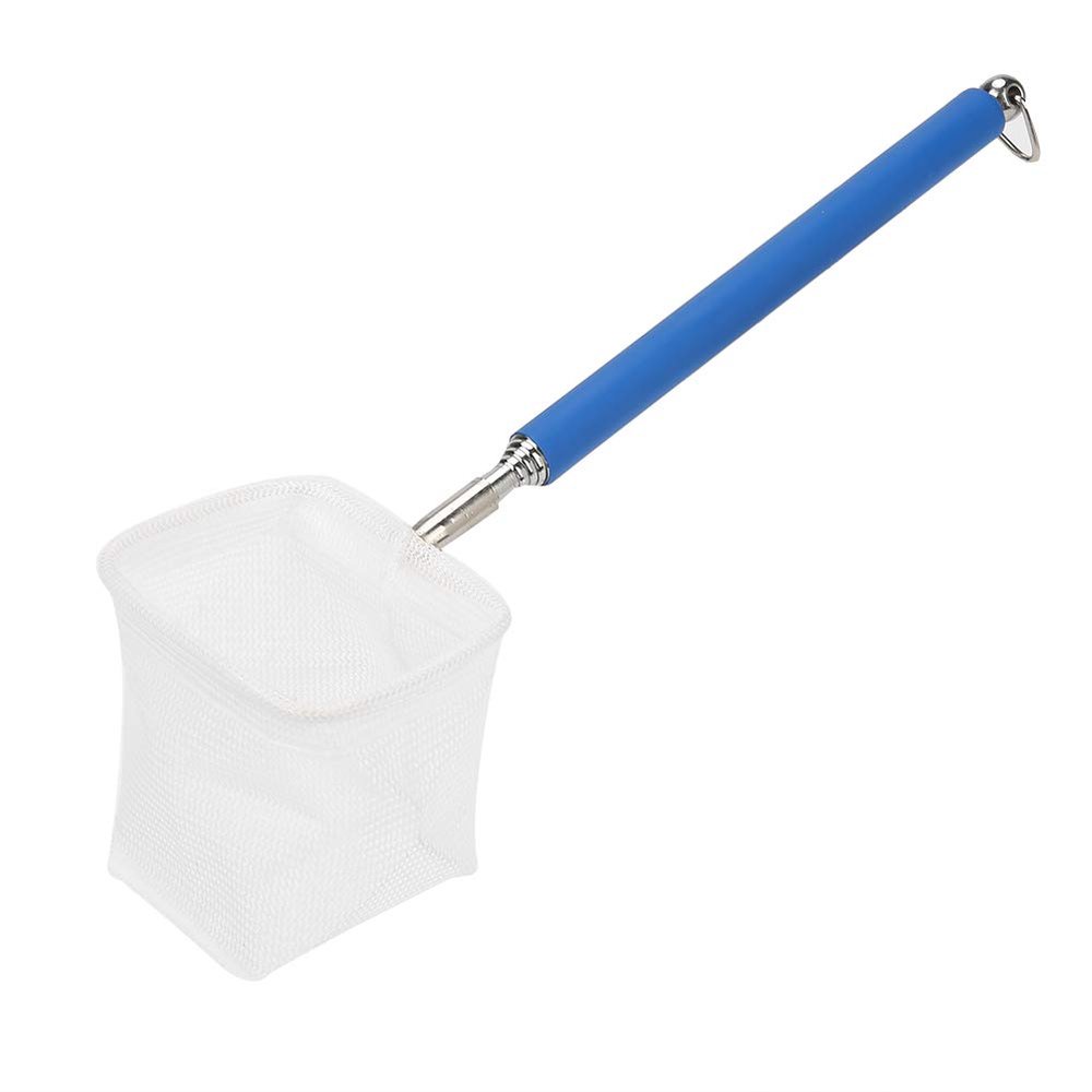 Fdit Adjustable Mini Fish Net for Aquarium (Blue)