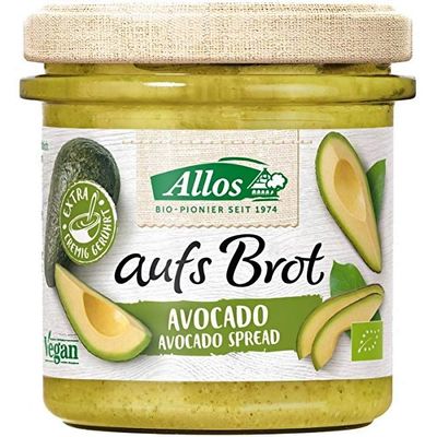Allos Organic Avocado Bread Spread, 6 x 140 g