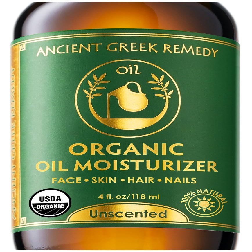 Unscented Organic Oil Blend with Almond, Jojoba, Grapeseed, Olive & Sunflower Oils and Vitamin E