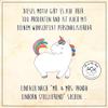 Mr. & Mrs. Panda Hot Water Bottle, Prancing Unicorn view 4