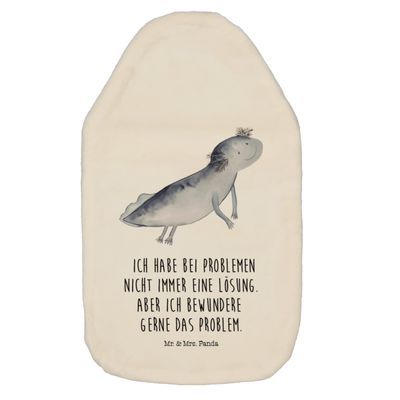 Mr. & Mrs. Panda Axolotl Swimming Hot Water Bottle