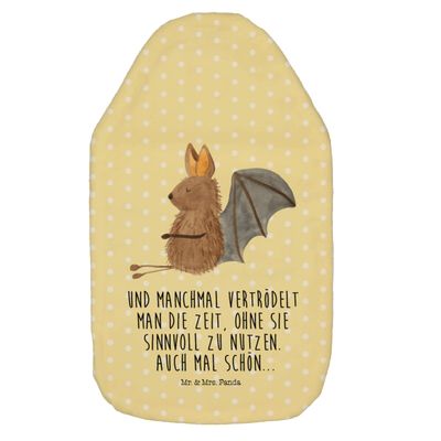 Mr. & Mrs. Panda Sitting Bat Hot Water Bottle