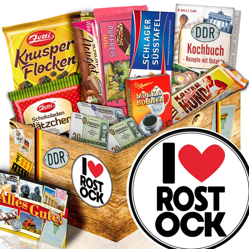I Love Rostock Gift Set – East German Chocolate