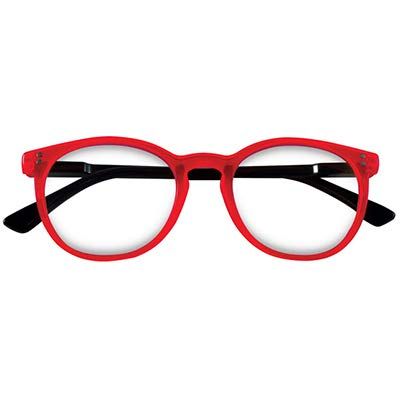 Prontoleggo Reading Glasses, Color Model, Red/Multicolor, +1.50