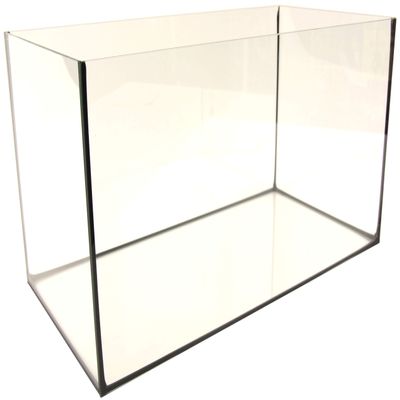 Brandless Aquarium with Black Silicone, 35 × 23 × 26 cm
