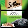 Sheba Sauce Lover Trays for Adult Cats, 72 x 85 g view 2