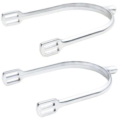 NETPROSHOP Men's Spurs Stainless Steel Silver Type B