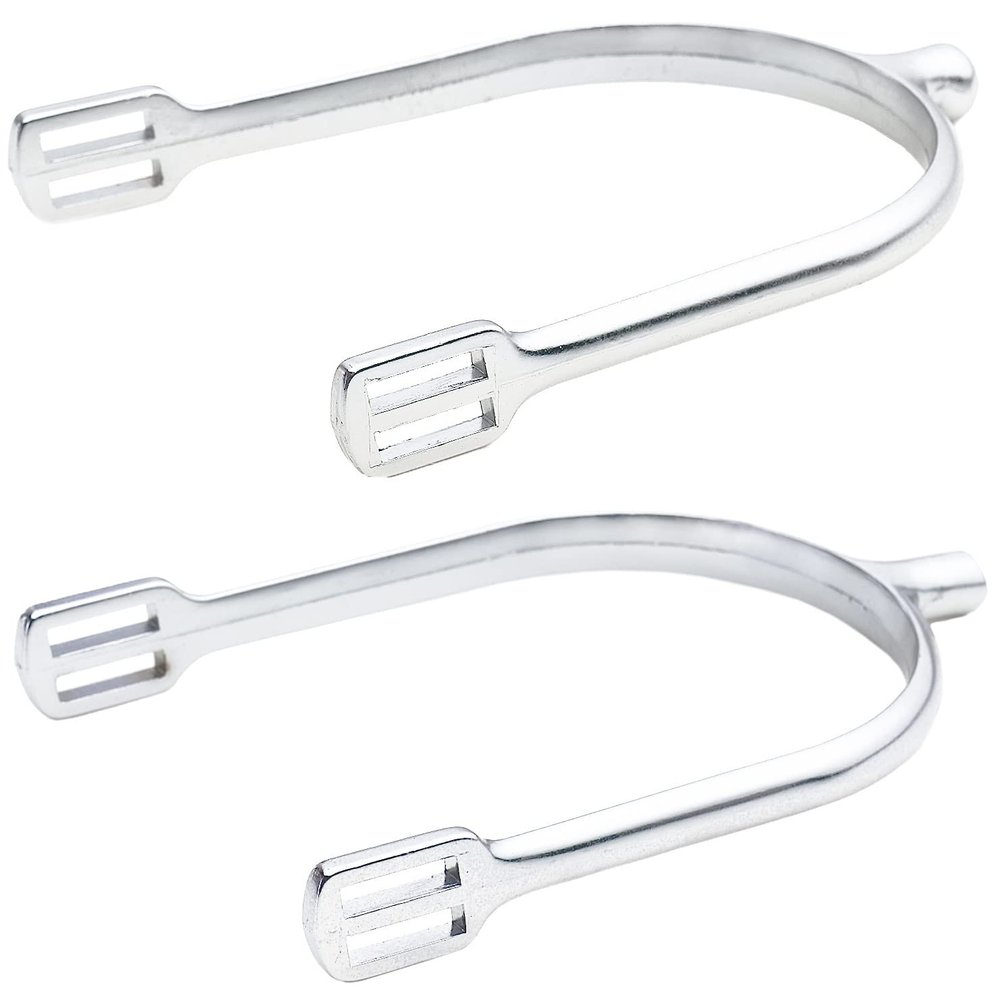 NETPROSHOP Men's Spurs Stainless Steel Silver Type B