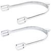 NETPROSHOP Men's Spurs Stainless Steel Silver Type B view 1