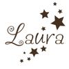 timalo Personalized Name and Stars Wall Decal for Kids, Dark Brown, 20 cm, 10 Stars view 1