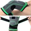 Bestgift Stretchable Knee Brace, 1 Piece, Size S, Gray + Orange view 2