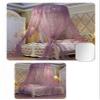 KongEU Romantic Elegant Princess Lace Dome Mosquito Net Bed Canopy Curtain for Indoor and Outdoor Use view 2