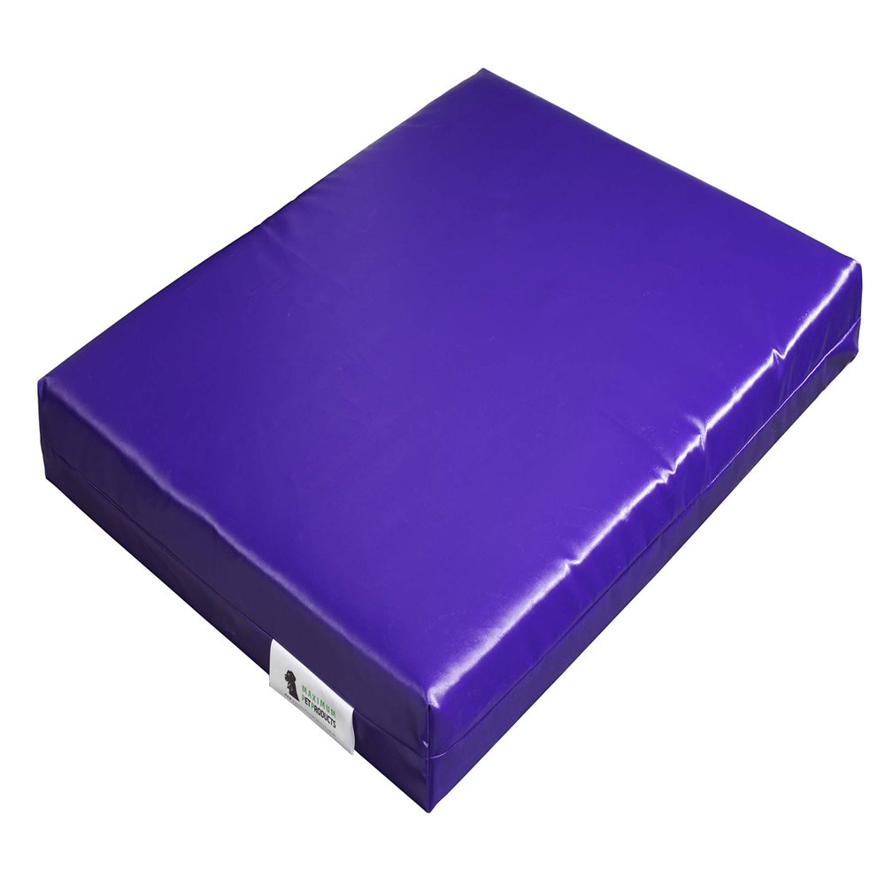 Maximum Pet Products Large Waterproof Dog Bed, Heavy-Duty, Purple