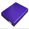 Maximum Pet Products Large Waterproof Dog Bed, Heavy-Duty, Purple view 1