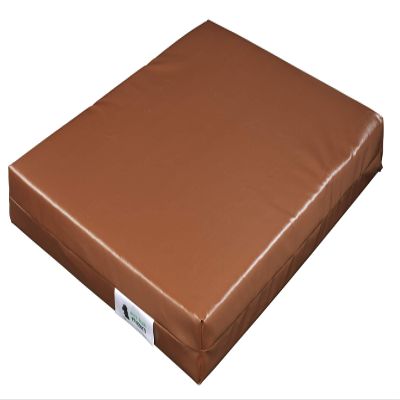 Maximum Pet Products Small Waterproof Durable Dog Bed, Brown