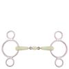 BR Double-Jointed 3-Ring Apple Mouth Bit 18 mm view 1