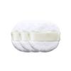 Lurrose 3-Piece Soft Plush Powder Puffs with Ribbon for Face and Body view 1