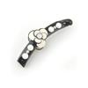Meilliwish Elegant Flower Wedding Banana Hair Clip for Women and Girls (H81) (White) view 1