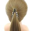 Meilliwish Elegant Flower Wedding Banana Hair Clip for Women and Girls (H81) (White) view 4