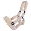 ARBO-INOX Faux Fur Halter, Cuddle Halter (Pony, Cream) view 1