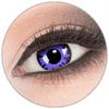 Toxic Plum Purple Colored Contact Lenses by Evil Lens, 1 Pair with Case view 1