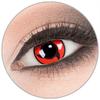 Itachi Red and Black Colored Contact Lenses by Evil Lens, 1 Pair, 0.00 Power view 1