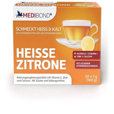 Medibond Hot Lemon, 20 Sachets