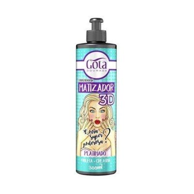 MATIZADOR 3D #platinado 300 ml